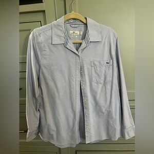 Vineyard vines blue stripe oxford 12